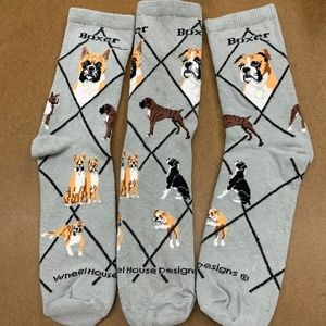 Various Dog Breed Socks - 12 Pair